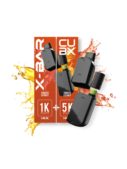 CUBX 2 Pods – Tobacco Extract